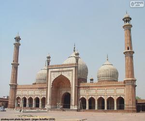 Puzle Jama Masjid, Índia