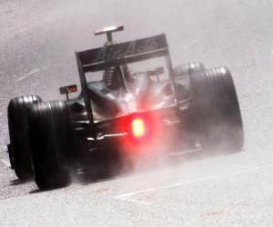 Puzle Jarno Trulli - Lotus - Spa-Francorchamps 2010