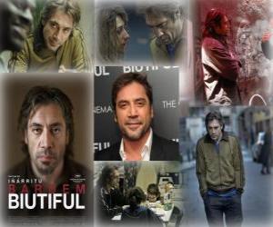 Puzle Javier Bardem 2011 indicação ao Oscar como melhor ator por Biutiful