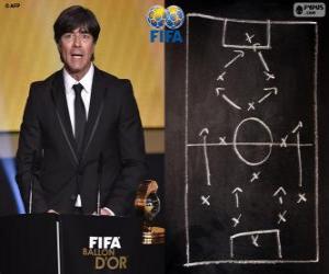 Puzle Joachim Loew treinador de futebol masculino da FIFA 2014