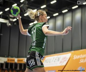 Puzle Jogador de handebol