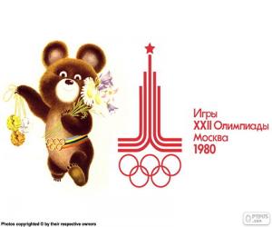 Puzle Jogos Olímpicos de Moscou 1980