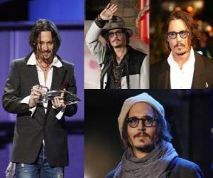 Puzle Johnny Depp é um ator americano.