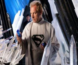 Puzle Jor-El de Krypton cientistas e líderes e pai biológico de Superman.