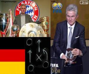 Puzle Jupp Heynckes treinador de futebol masculino da FIFA 2013