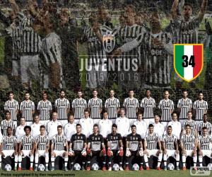 Puzle Juventus campeão 2015-20016