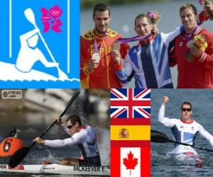 Puzle K1 200m homens Londres 2012