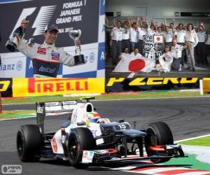 Puzle Kamui Kobayashi - Sauber - GP do Japão 2012, 3º classificado