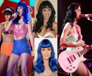 Puzle Katy Perry é uma cantora e compositora.