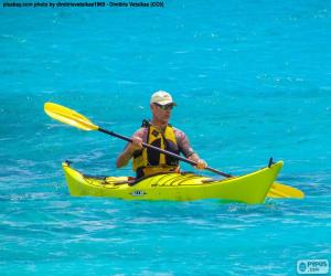 Puzle Kayak de mar