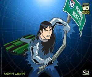 Puzle Kevin Levin, um dos protagonistas do Ben 10 Alien Force