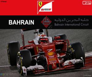 Puzle Kimi Räikkönen GP do Bahrein 2016