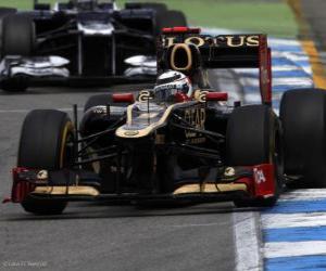 Puzle Kimi Räikkönen - Lotus - Grand Prix de Alemanha 2012, 3º lugar