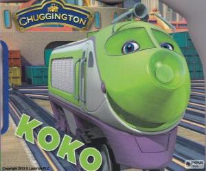 Puzle Koko, locomotiva elétrica de Chuggington