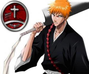 Puzle Kurosaki Ichigo é o protagonista principal de Bleach