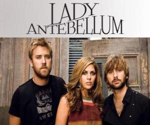 Puzle Lady Antebellum é um trio de pop do Estados Unidos