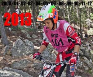 Puzle Laia Sanz, o campeão do mundo de trial de 2013