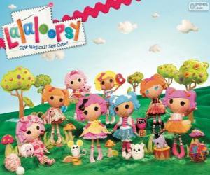 Puzle Lalaloopsy, as bonecas de pano