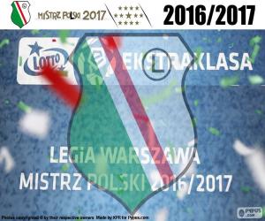 Puzle Legia, campeão de 2016-2017