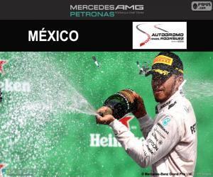 Puzle Lewis Hamilton, GP México 2016