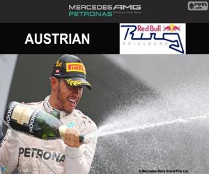 Puzle Lewis Hamilton, G.P Áustria 2016