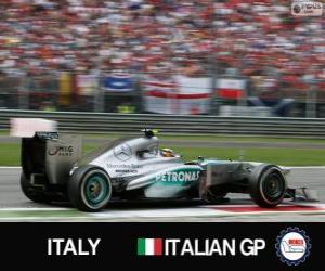 Puzle Lewis Hamilton - Mercedes - Monza, 2013
