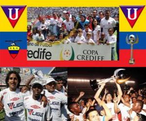 Puzle Liga Deportiva Universitaria de Quito Campeão 2010 (Equador)