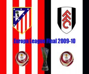 Puzle Liga Europa 2009-10 Final Atletico Madrid vs Fulham FC