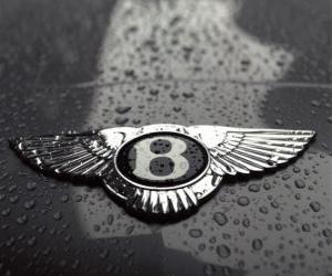Puzle Logo Bentley, fabricante de automóveis britânico