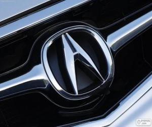 Puzle Logo da Acura, marca de automóveis japoneses