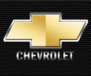 Puzle Logo da Chevrolet, marca de automóveis americana