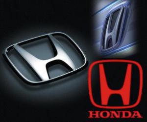 Puzle Logo da Honda, marca de automóveis japoneses