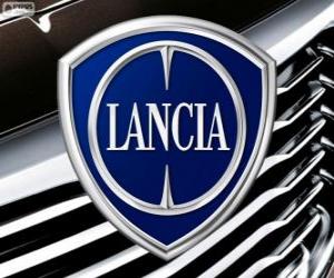 Puzle Logo da Lancia, marca italiana