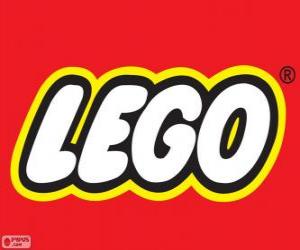 Puzle Logo da Lego, brinquedos de construção