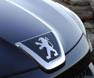 Puzle Logo da Peugeot, marca de carros na França