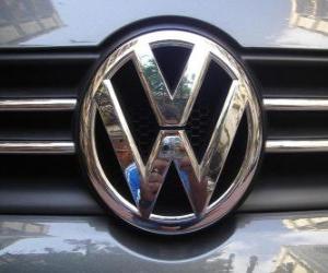 Puzle Logo de Volkswagen, marca automóvel alemã