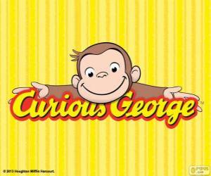 Puzle Logo do Curious George, George o Curioso