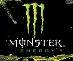 Puzle Logo Monster Energy