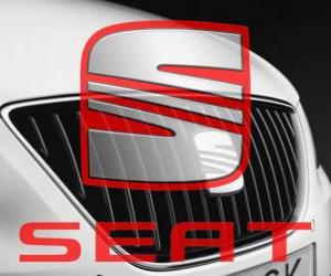 Puzle Logo SEAT, automobilística da Espanha
