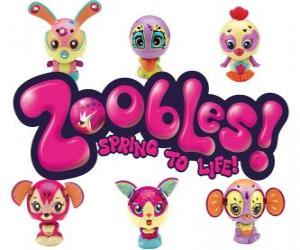 Puzle Logo Zoobles