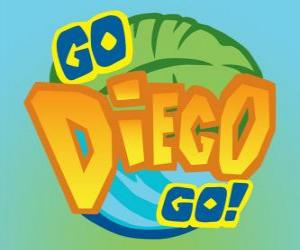 Puzle Logotipo de Go, Diego, Go!