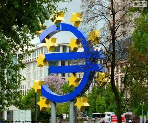 Puzle Logotipo do Banco Central Europeu