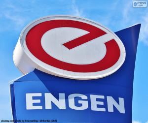 Puzle Logotipo do Engen Petroleum