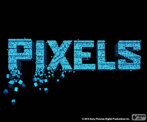 Puzle Logotipo do filme Pixels