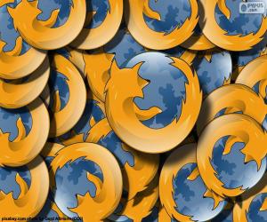 Puzle Logotipo do Mozilla Firefox