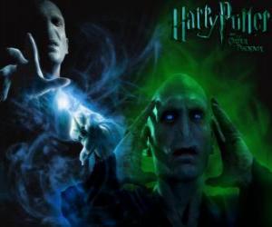 Puzle Lord Voldemort é o principal inimigo de Harry Potter