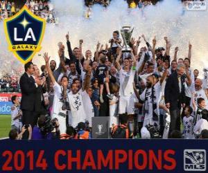 Puzle Los Angeles Galaxy, campeão MLS 2014