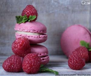 Puzle Macarons de framboesa