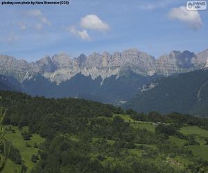 Puzle Maciço do Vercors, França