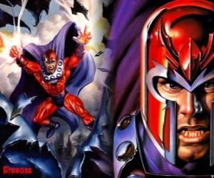 Puzle Magneto, o principal antagonista dos X-Men, o supervilão com os seus mutante tem o desejo de dominar o mundo